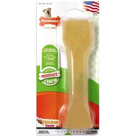 Nylabone Flexi Chew Dog Bone - Chicken Flavor - Souper (1 Pack)