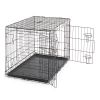 36" Pet Kennel Cat Dog Folding Steel Crate Animal Playpen Wire Metal