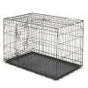 36" Pet Kennel Cat Dog Folding Steel Crate Animal Playpen Wire Metal