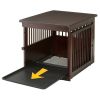 Richell End Table Dog Crate - Large