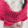 Heavy Cotton Rib-Collared Pet Sweater